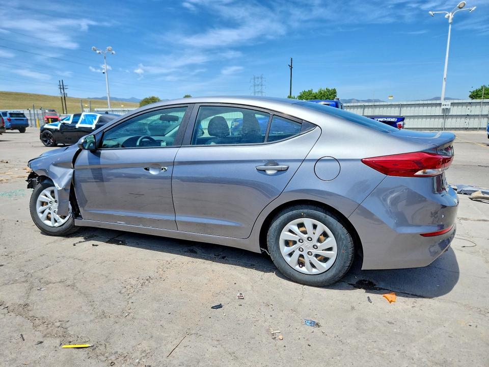 57681516 :رقم المزاد ، 5NPD74LFXJH383308 vin ، 2018 Hyundai Elantra مزاد بيع
