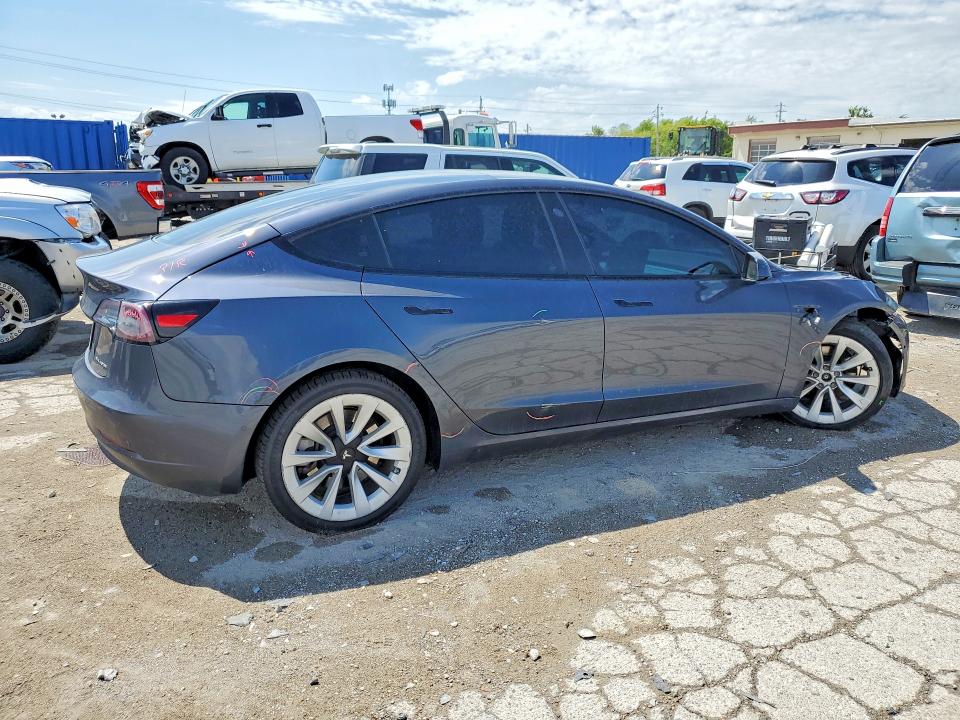 Продажа на аукционе авто 2022 Tesla Model 3, vin: 5YJ3E1EB5NF288105, номер лота: 57260206