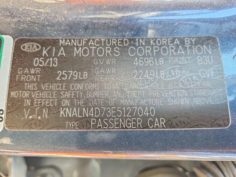 Продажа на аукционе авто 2014 Kia Cadenza, vin: KNALN4D73E5127040, номер лота: 58770966