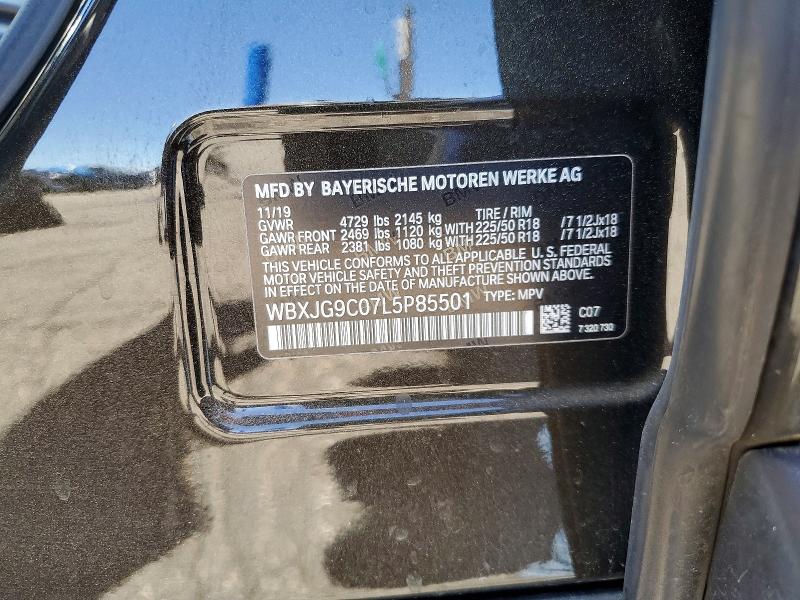 Aukcja sprzedaży 2020 Bmw X1, vin: WBXJG9C07L5P85501, numer aukcji: 56835216