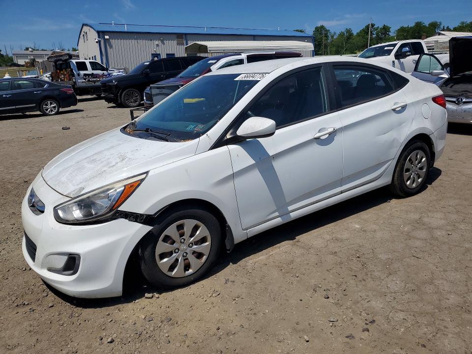 56694776 :رقم المزاد ، KMHCT4AE4GU115446 vin ، 2016 Hyundai Accent مزاد بيع
