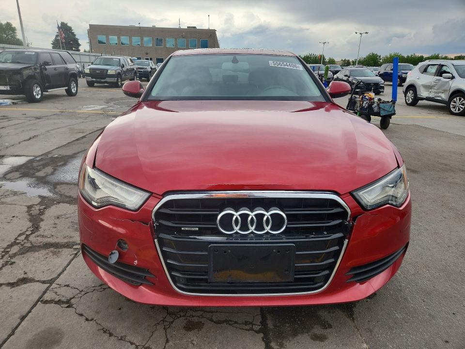 Продажа на аукционе авто 2013 Audi A6, vin: WAUGGAFC5DN056538, номер лота: 55654406