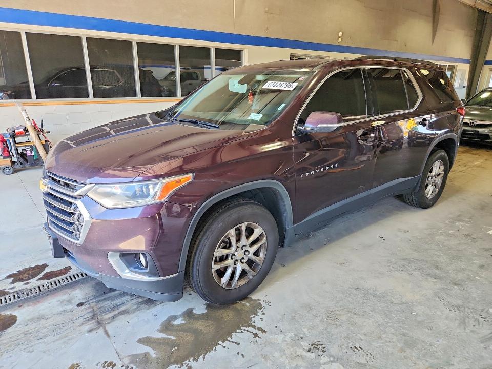 57026796 :رقم المزاد ، 1GNEVGKW5KJ116610 vin ، 2019 Chevrolet Traverse مزاد بيع