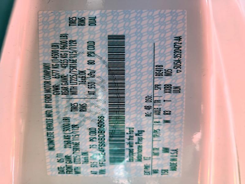 Aukcja sprzedaży 2012 Ford Chateau, vin: 1FDXE4FS6BDB05066, numer aukcji: 54905216