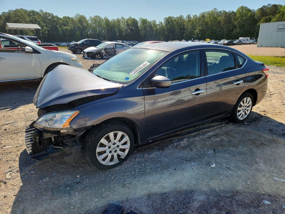 2014 Nissan Sentra მანქანა იყიდება აუქციონზე, vin: 3N1AB7AP5EY326170, აუქციონის ნომერი: 55858256