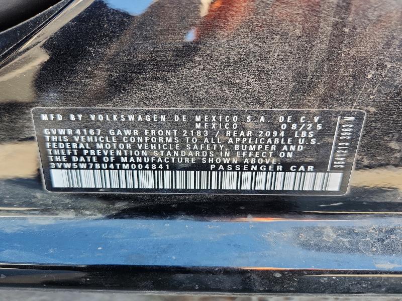 Продажа на аукционе авто 2026 Volkswagen Jetta, vin: 3VW5W7BU4TM004841, номер лота: 58097376