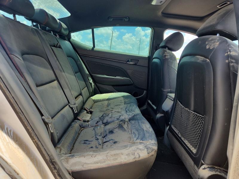 2018 Hyundai Elantra მანქანა იყიდება აუქციონზე, vin: KMHD04LB7JU522927, აუქციონის ნომერი: 57310886