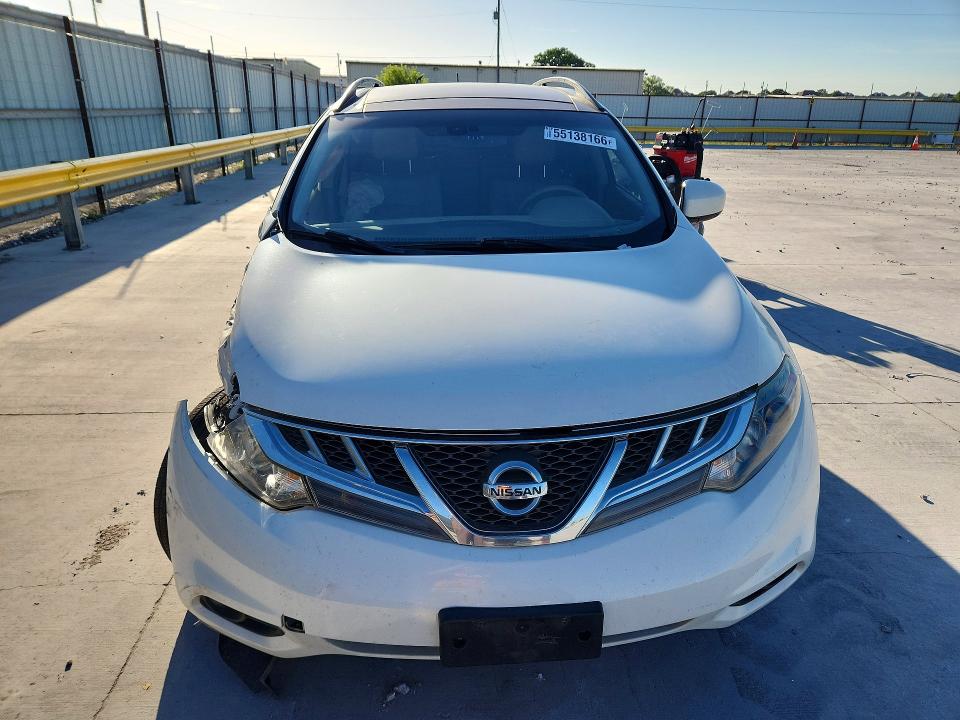 2014 Nissan Murano მანქანა იყიდება აუქციონზე, vin: JN8AZ1MW4EW517454, აუქციონის ნომერი: 55138166
