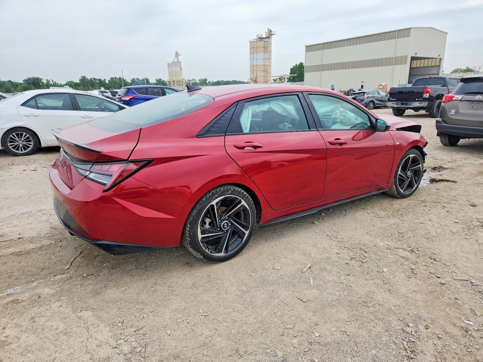 2021 Hyundai Elantra მანქანა იყიდება აუქციონზე, vin: KMHLR4AF1MU181553, აუქციონის ნომერი: 55099486
