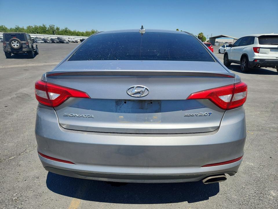 2017 Hyundai Sonata მანქანა იყიდება აუქციონზე, vin: 5NPE24AFXHH530971, აუქციონის ნომერი: 57585626