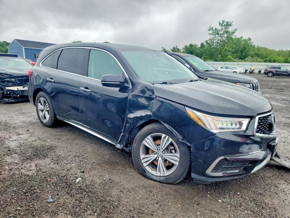 2019 Acura Mdx მანქანა იყიდება აუქციონზე, vin: 5J8YD4H35KL035004, აუქციონის ნომერი: 58288236
