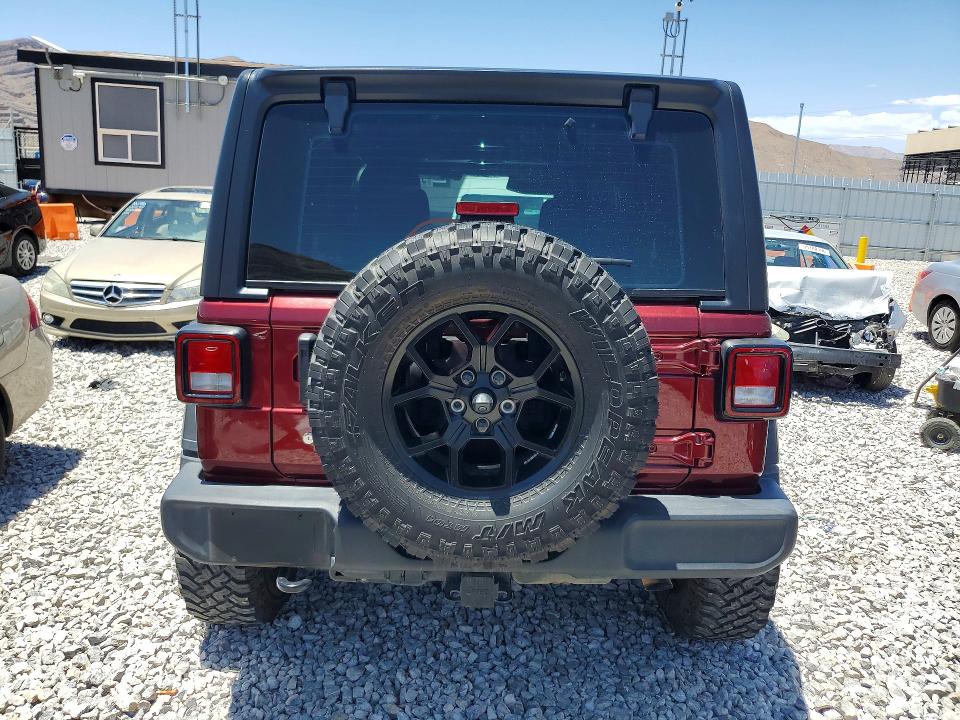 59292106 :رقم المزاد ، 1C4HJXDM0MW791879 vin ، 2021 Jeep Wrangler Unlimited مزاد بيع