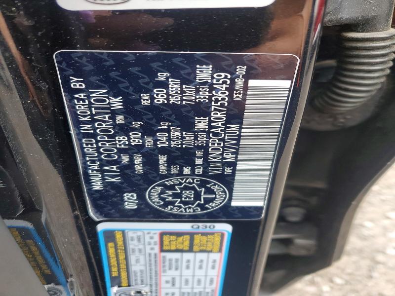 Продажа на аукционе авто 2024 Kia Seltos, vin: KNDEPCAA0R7536459, номер лота: 57537686