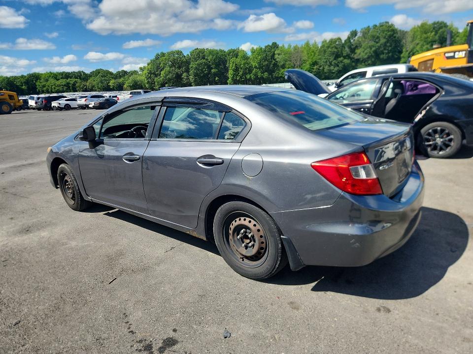 2012 Honda Civic მანქანა იყიდება აუქციონზე, vin: 19XFB2F52CE072655, აუქციონის ნომერი: 56151186
