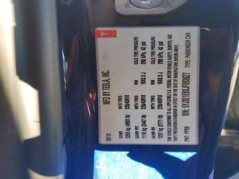Продаж на аукціоні авто 2018 Tesla Model 3, vin: 5YJ3E1EBXJF093627, номер лоту: 57265426