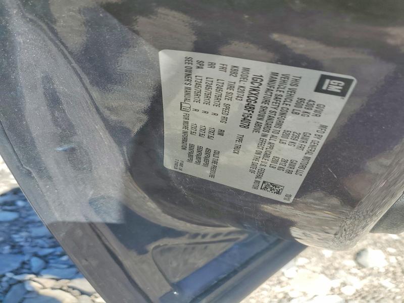 55619466 :رقم المزاد ، 1GC1KXCG4BF154078 vin ، 2011 Chevrolet Silverado مزاد بيع