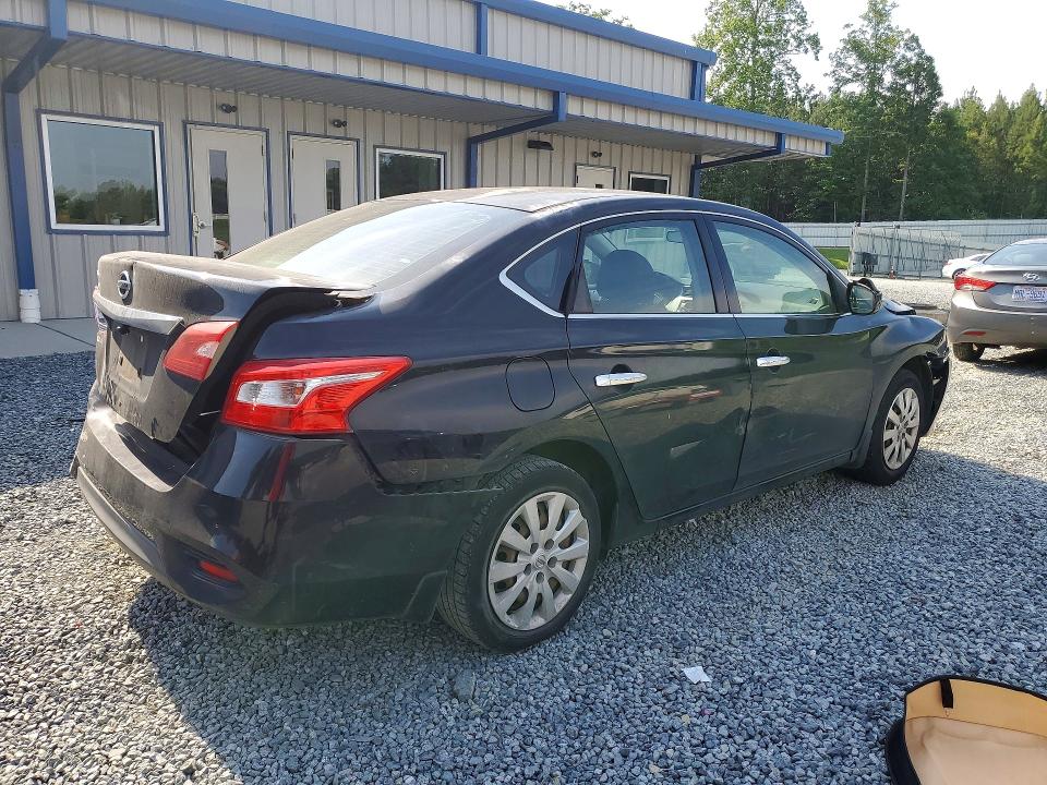 2016 Nissan Sentra მანქანა იყიდება აუქციონზე, vin: 3N1AB7AP7GY320633, აუქციონის ნომერი: 56491586