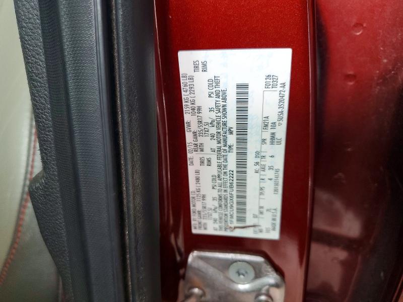 Aukcja sprzedaży 2015 Ford Escape, vin: 1FMCU9GX6FUB62222, numer aukcji: 58311676