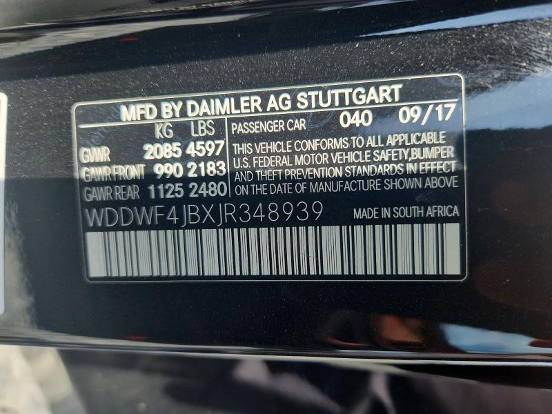 Продаж на аукціоні авто 2018 Mercedes-benz C, vin: WDDWF4JBXJR348939, номер лоту: 57267276