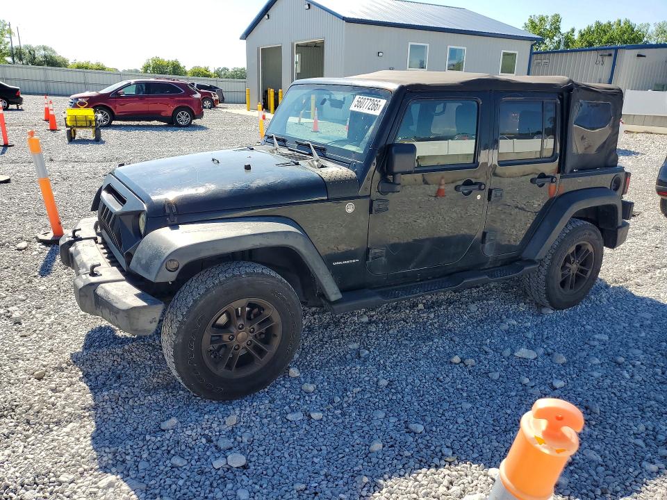 2010 Jeep Wrangler მანქანა იყიდება აუქციონზე, vin: 1J4BA3H15AL124070, აუქციონის ნომერი: 56077266