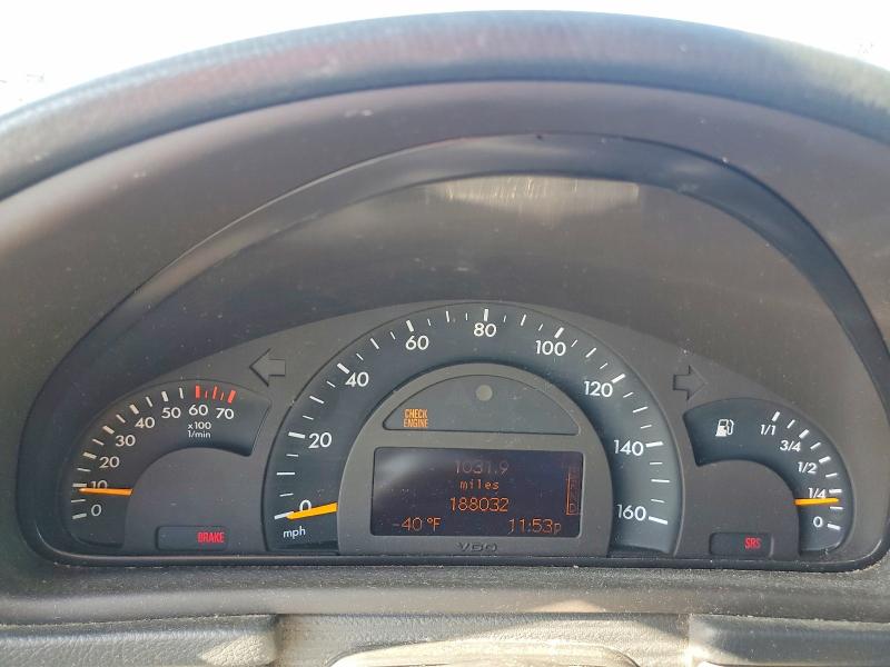 2003 Mercedes-benz C მანქანა იყიდება აუქციონზე, vin: WDBRH81JX3F383855, აუქციონის ნომერი: 58758766