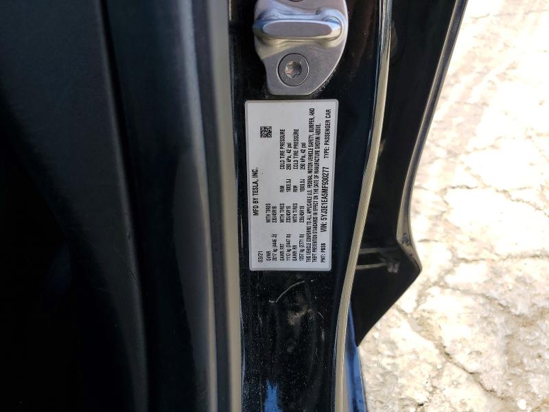 59168466 :رقم المزاد ، 5YJ3E1EA5MF930277 vin ، 2021 Tesla Model 3 مزاد بيع