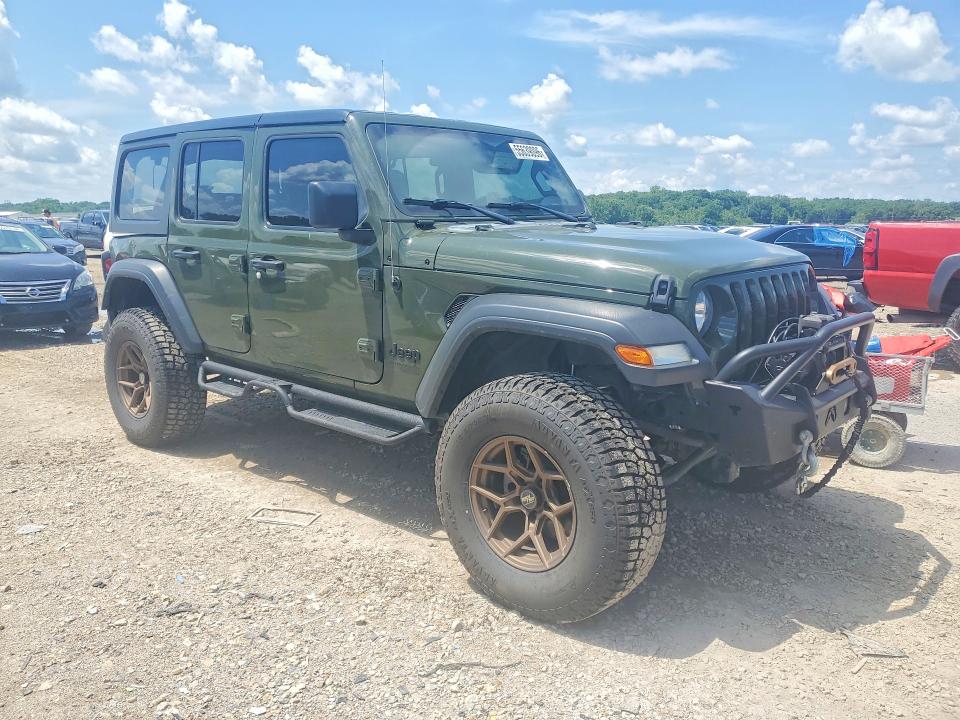 55639096 :رقم المزاد ، 1C4HJXDN7MW715021 vin ، 2021 Jeep Wrangler Unlimited مزاد بيع