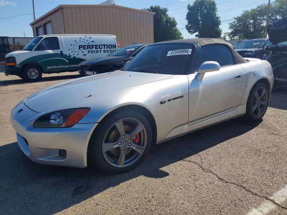 Продаж на аукціоні авто 2002 Honda S2000, vin: JHMAP11422T000511, номер лоту: 57659996