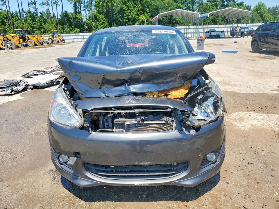 55874056 :رقم المزاد ، ML32A4HJ6FH014038 vin ، 2015 Mitsubishi Mirage مزاد بيع