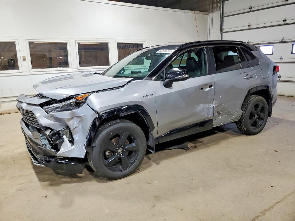 56605766 :رقم المزاد ، 2T3E6RFV8MW013821 vin ، 2021 Toyota Rav4 مزاد بيع
