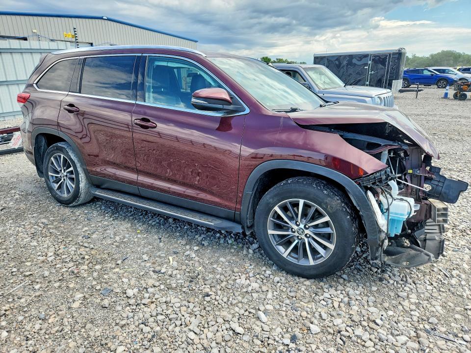 57405926 :رقم المزاد ، 5TDJZRFHXKS723530 vin ، 2019 Toyota Highlander مزاد بيع