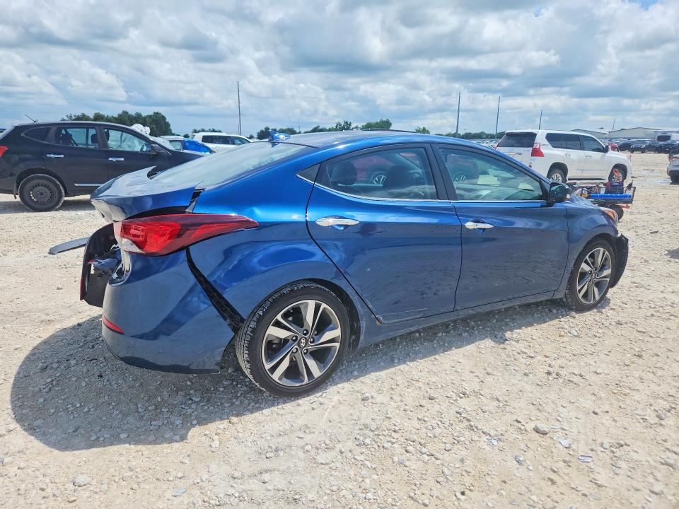 2016 Hyundai Elantra მანქანა იყიდება აუქციონზე, vin: KMHDH4AE6GU551849, აუქციონის ნომერი: 56056436