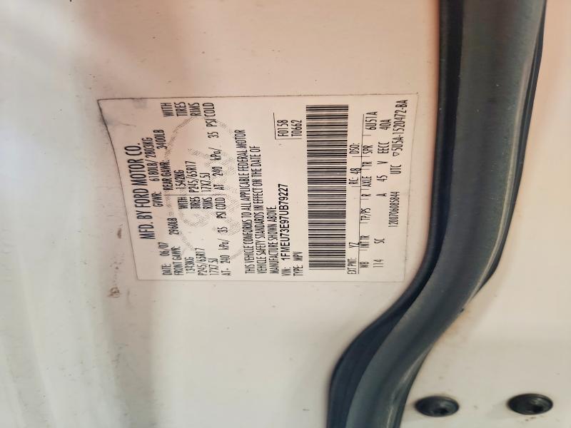 56694806 :رقم المزاد ، 1FMEU73E97UB79227 vin ، 2007 Ford Explorer مزاد بيع