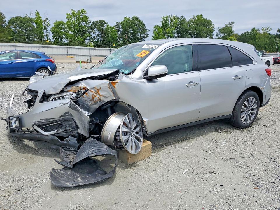 57412636 :رقم المزاد ، 5FRYD4H43EB026900 vin ، 2014 Acura Mdx مزاد بيع