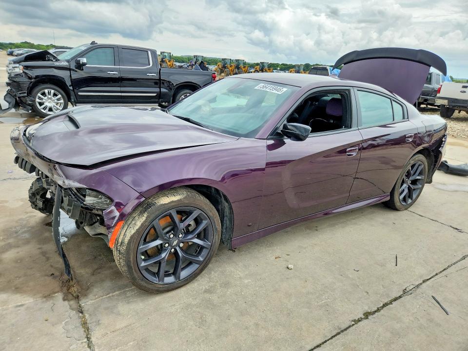 56415946 :رقم المزاد ، 2C3CDXHG5NH246271 vin ، 2022 Dodge Charger مزاد بيع