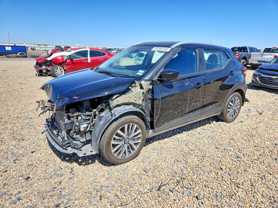 2021 Nissan Kicks მანქანა იყიდება აუქციონზე, vin: 3N1CP5CV6ML514590, აუქციონის ნომერი: 55386246