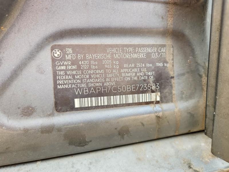 Продаж на аукціоні авто 2011 Bmw 328, vin: WBAPH7C50BE723583, номер лоту: 56638346