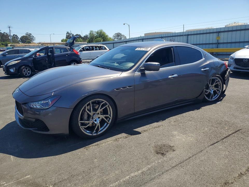 Продаж на аукціоні авто 2016 Maserati Ghibli, vin: ZAM57XSA2G1175737, номер лоту: 57672106