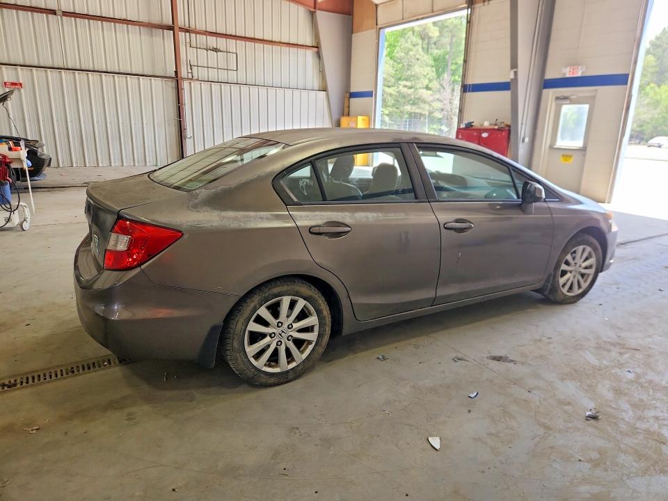 2012 Honda Civic მანქანა იყიდება აუქციონზე, vin: 2HGFB2F9XCH537479, აუქციონის ნომერი: 56477846
