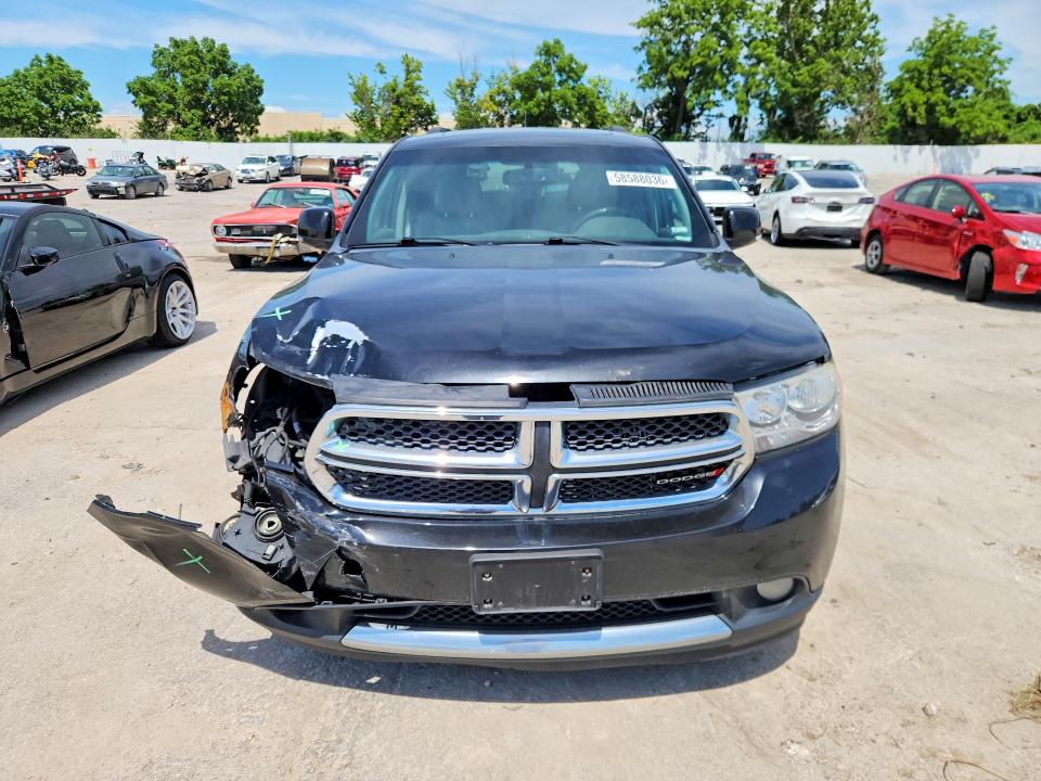 58588036 :رقم المزاد ، 1C4SDJDT9DC528048 vin ، 2013 Dodge Durango مزاد بيع