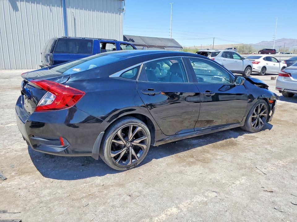 2019 Honda Civic მანქანა იყიდება აუქციონზე, vin: 19XFC2F61KE205426, აუქციონის ნომერი: 56644436