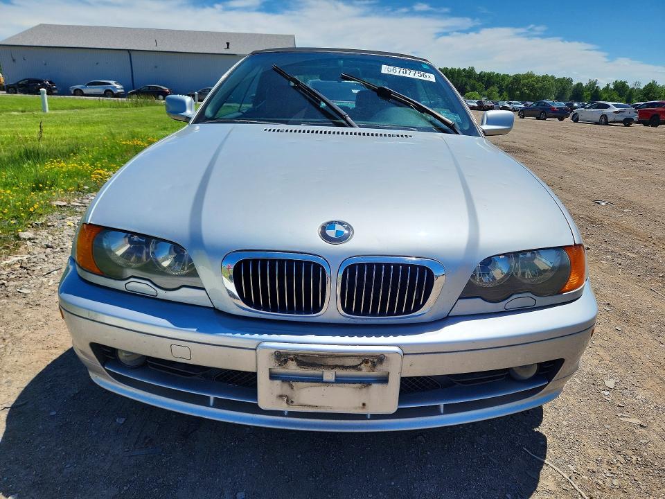 2001 Bmw 325 მანქანა იყიდება აუქციონზე, vin: WBABS33481JY41155, აუქციონის ნომერი: 56707756