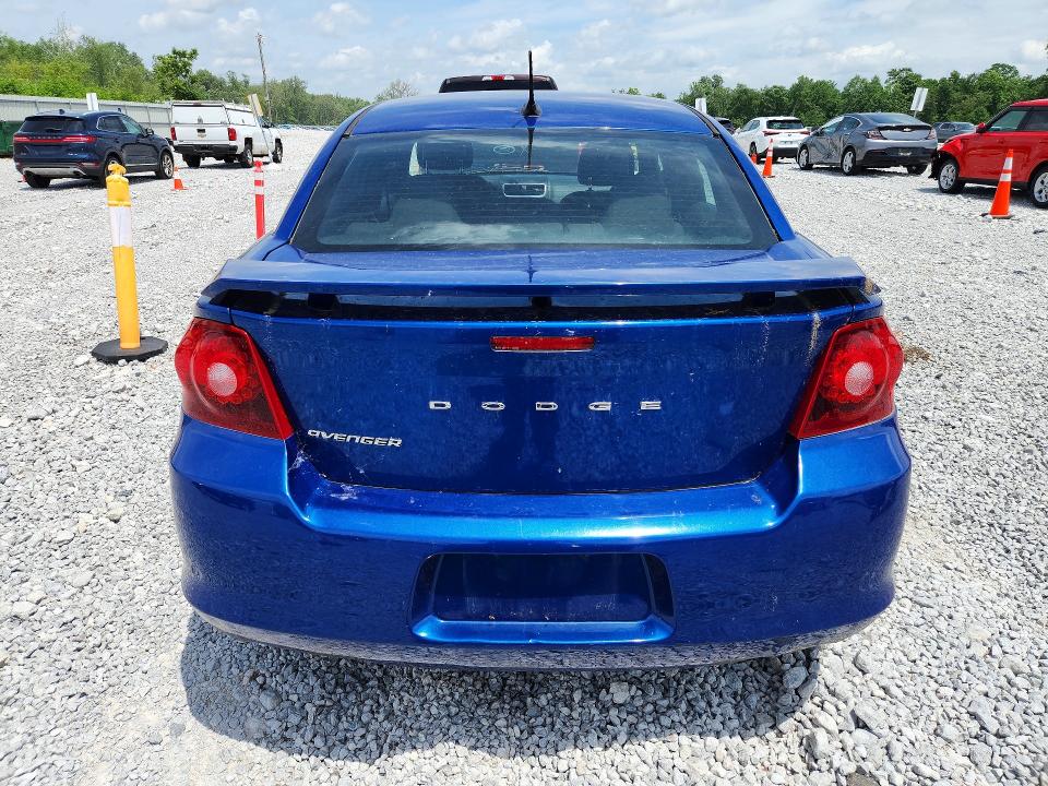 56316456 :رقم المزاد ، 1C3CDZAB3EN117091 vin ، 2014 Dodge Avenger مزاد بيع