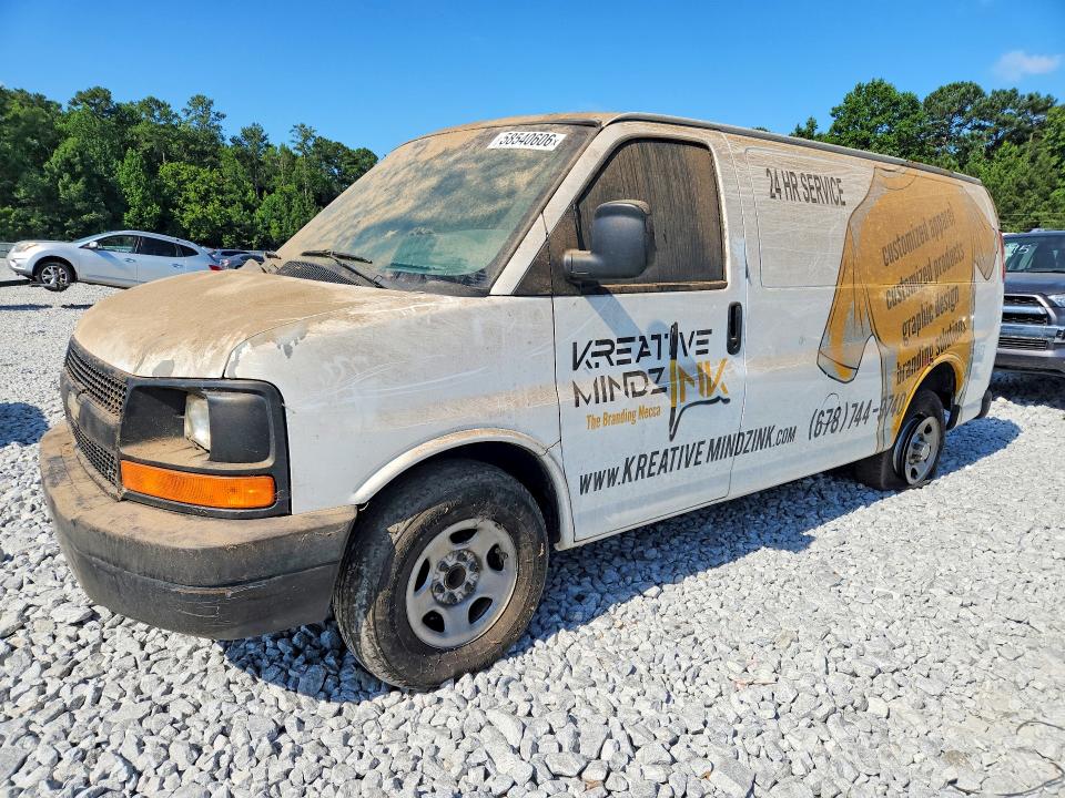 2006 Chevrolet Express 1500 მანქანა იყიდება აუქციონზე, vin: 1GCFG15TX61168522, აუქციონის ნომერი: 58540606