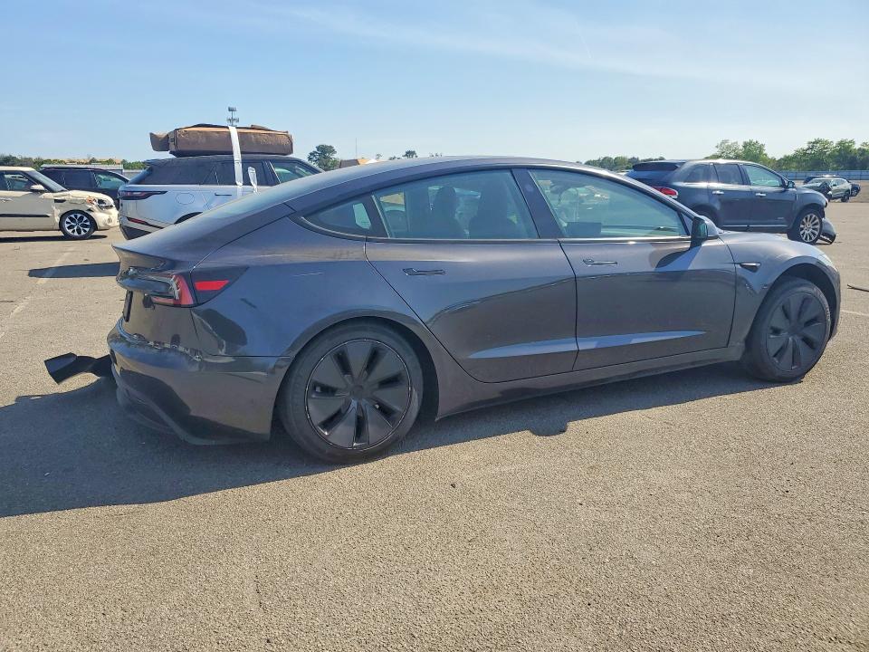 2025 Tesla Model 3 მანქანა იყიდება აუქციონზე, vin: 5YJ3E1EA6SF022319, აუქციონის ნომერი: 55799076