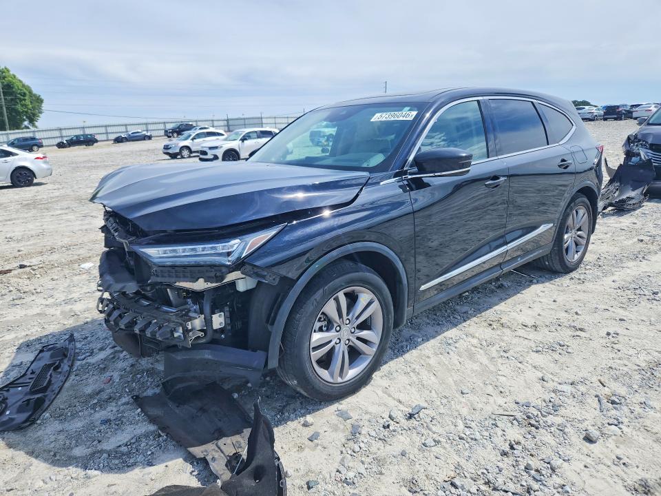 2022 Acura Mdx მანქანა იყიდება აუქციონზე, vin: 5J8YE1H3XNL029053, აუქციონის ნომერი: 57396046
