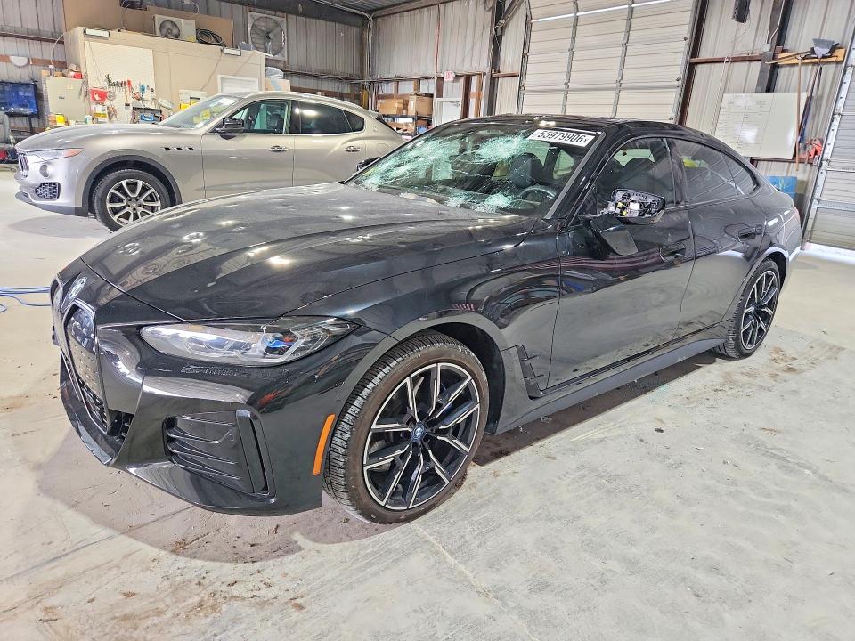 2024 Bmw I4 მანქანა იყიდება აუქციონზე, vin: WBY83FB00RFS71577, აუქციონის ნომერი: 55979906