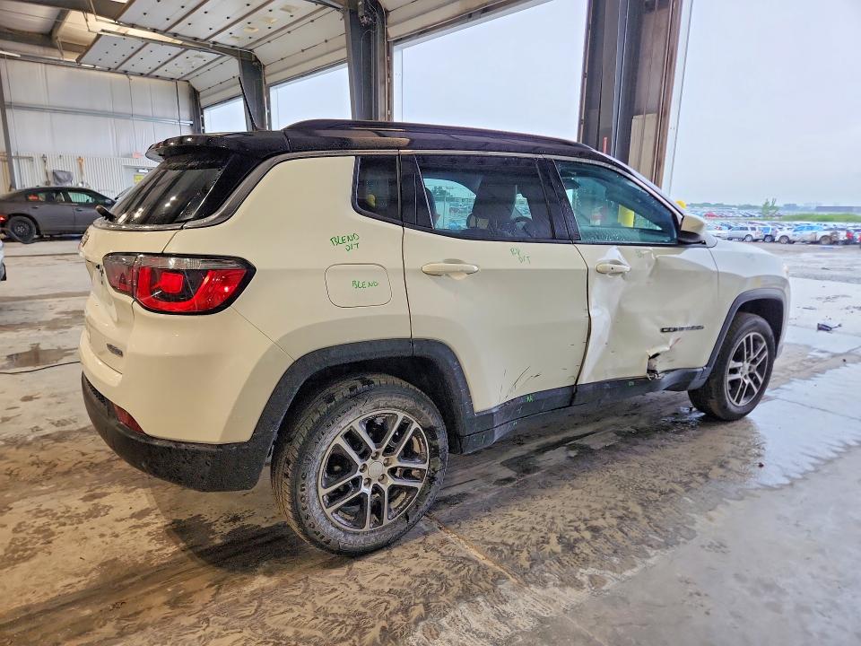 2019 Jeep Compass მანქანა იყიდება აუქციონზე, vin: 3C4NJDBB3KT599264, აუქციონის ნომერი: 54714446