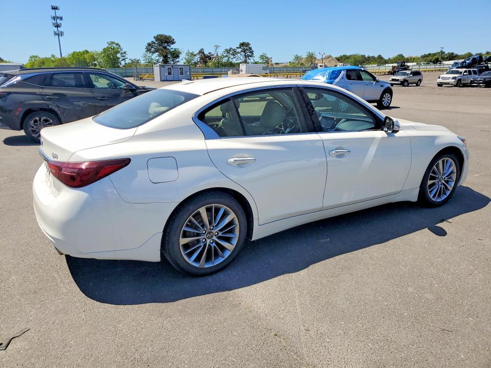 2022 Infiniti Q50 მანქანა იყიდება აუქციონზე, vin: JN1EV7BR0NM340344, აუქციონის ნომერი: 55410836