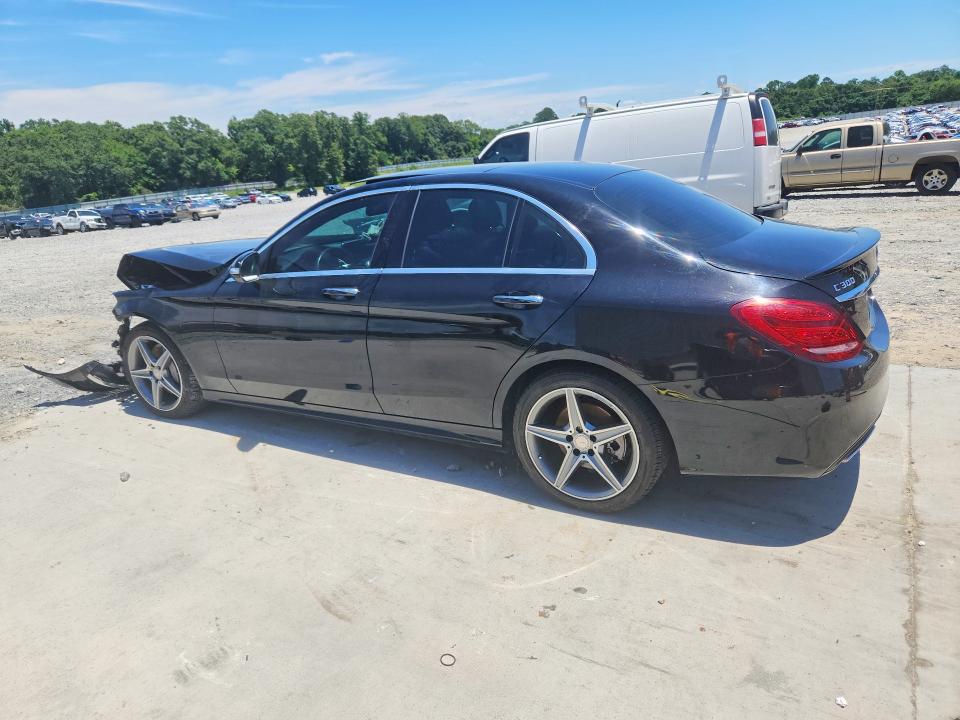 58101436 :رقم المزاد ، 55SWF4JB1FU063617 vin ، 2015 Mercedes-benz C مزاد بيع